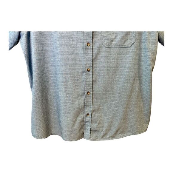 Avalanche Shirt Men’s Outdoor Button Up Blue White XL - Picture 6 of 12